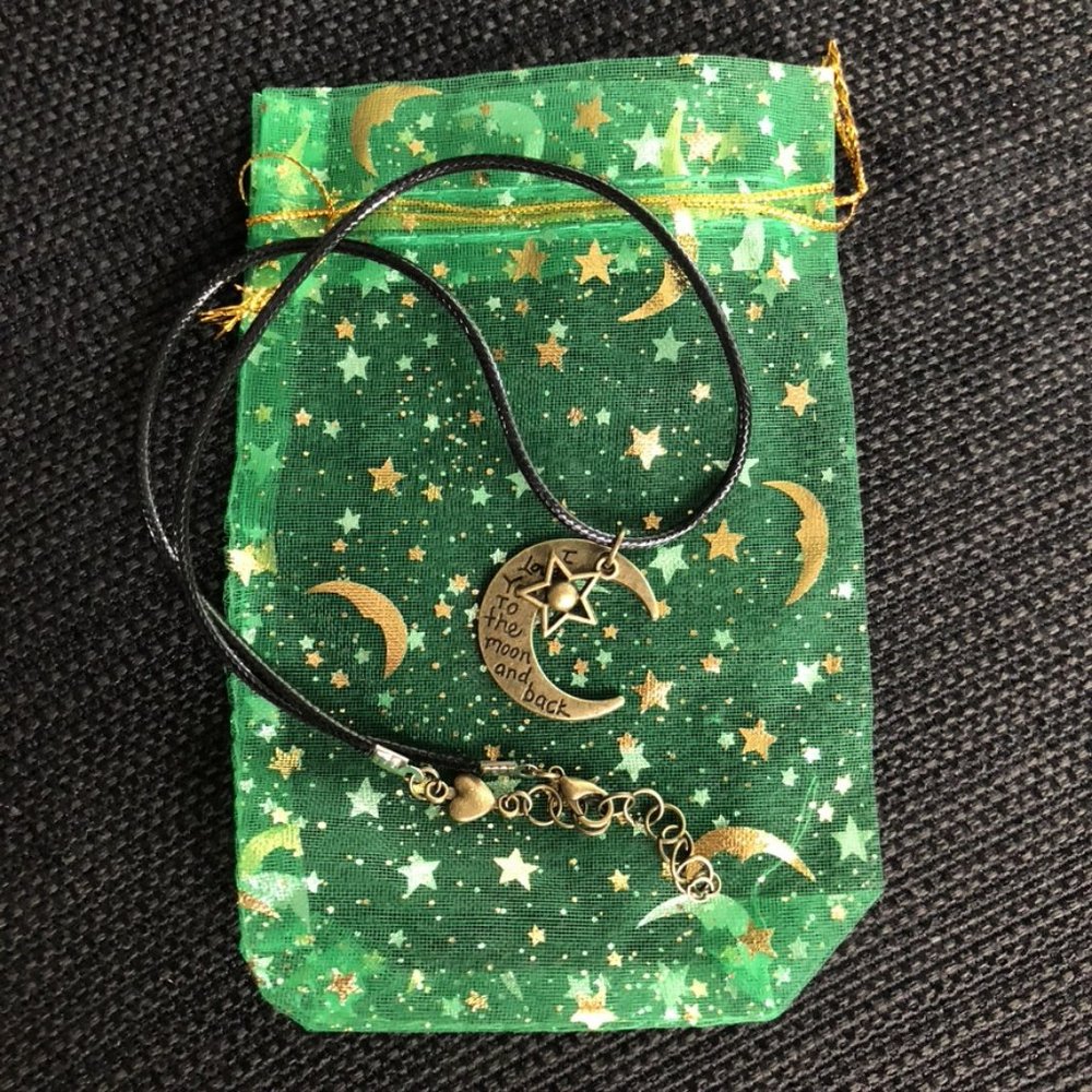 💛🌝 Love You to the Moon Necklace